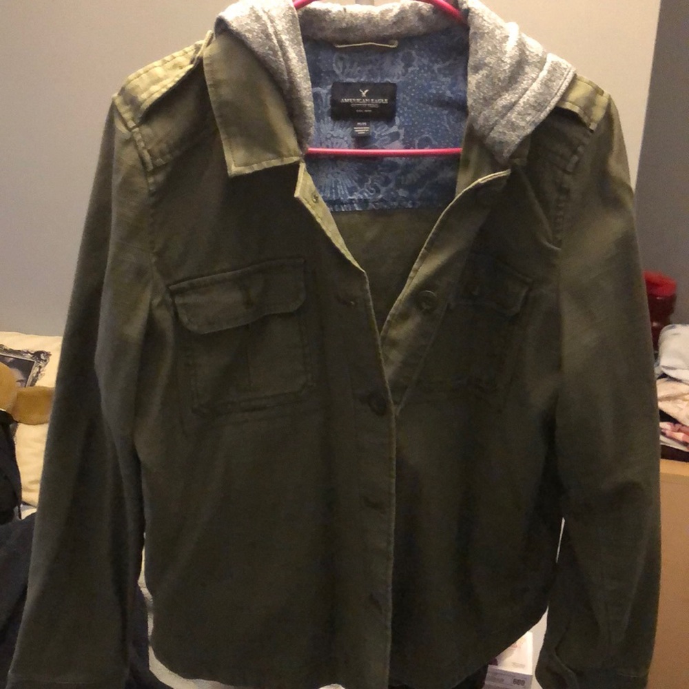 Green American Eagle Jacket